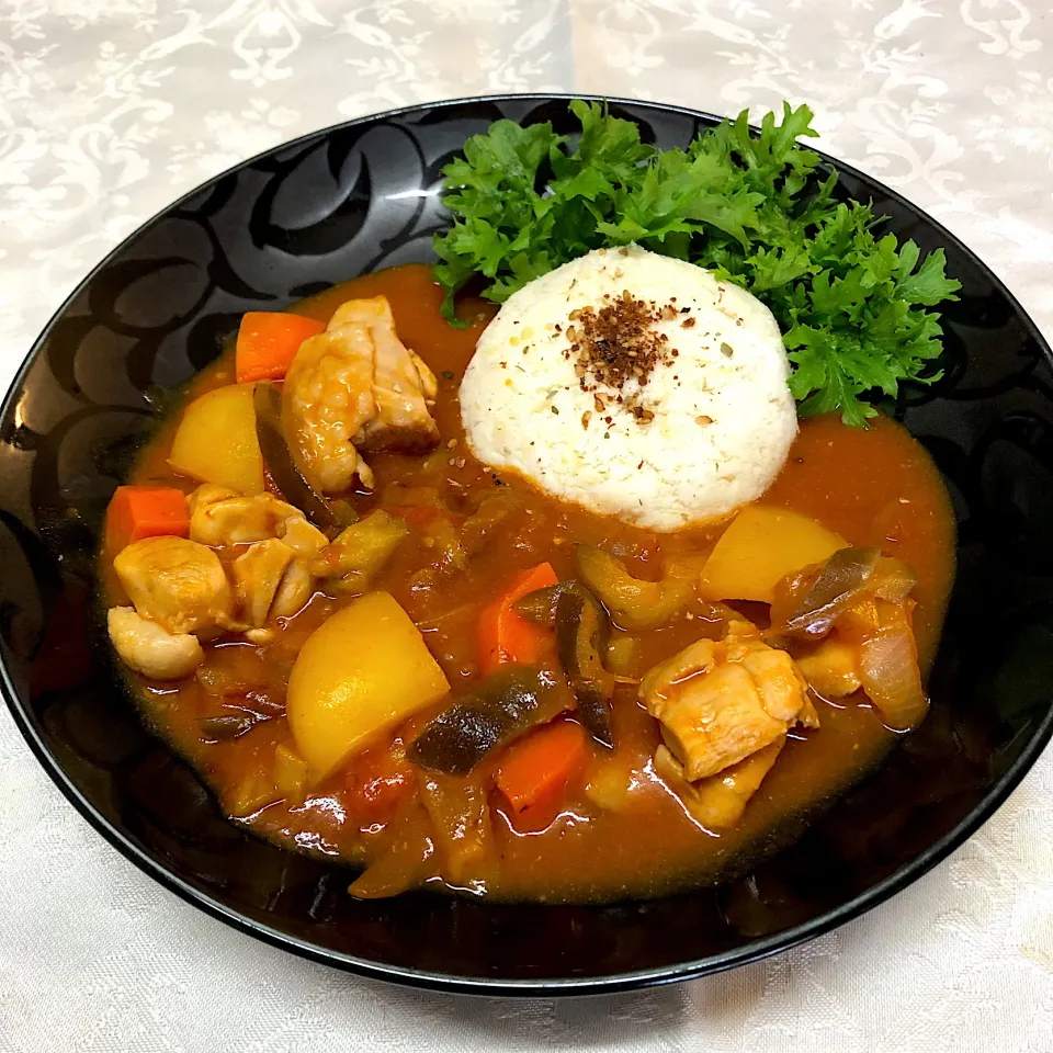 Snapdishの料理写真:バターチキンカレー＊おから＊|henryさん