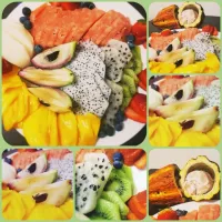 Snapdishの料理写真:Fruit Fruit and more Fruit 🍓🍑|Nikeisha Setalさん