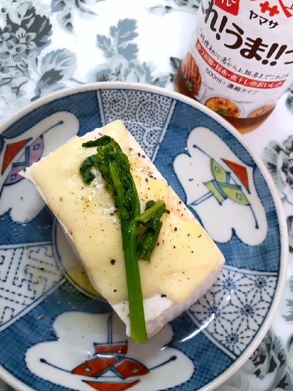 Snapdishの料理写真:🔷レンジ🆙豆腐と🧀チーズ🔷|@きなこさん