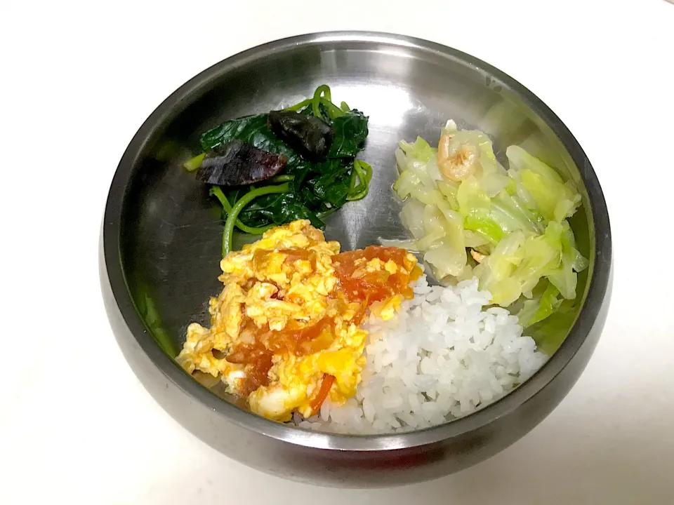 蕃茄炒蛋燴飯|謝佳芳さん