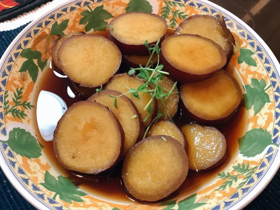 サツマイモさん😋🍠甘煮|アライさんさん