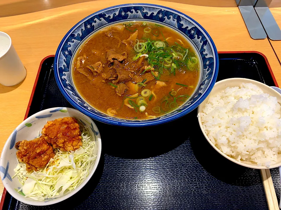 SAで猪肉味噌ラーメンセット^_^|tubakiさん