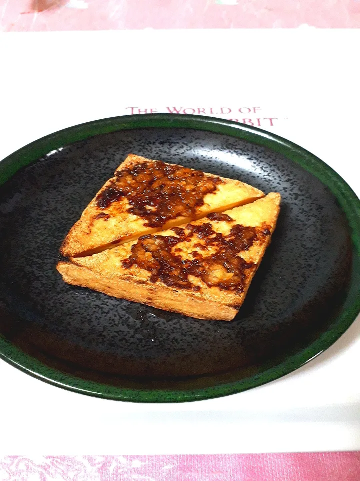 厚揚げ豆腐の生姜醤油焼き|横地　彩さん