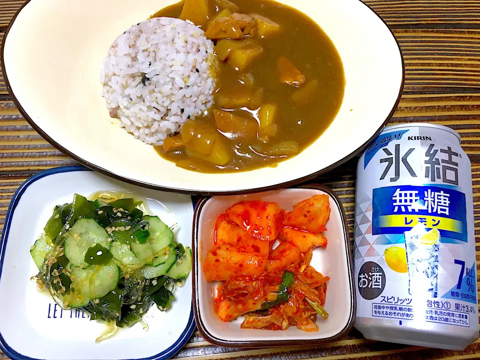 雑穀米でカレー|ようか✩.*˚さん