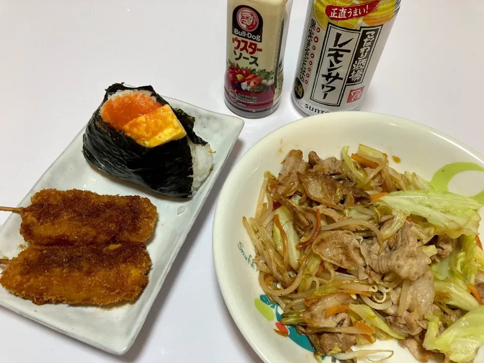 今宵は、ハーブ豚野菜炒め🐽|Kojiさん