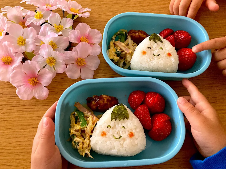 ＊ちびたんとべびたんのお弁当🍱🌸＊|＊抹茶＊さん