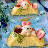 Snapdishの料理写真:うさぎさんのオムレット🐰