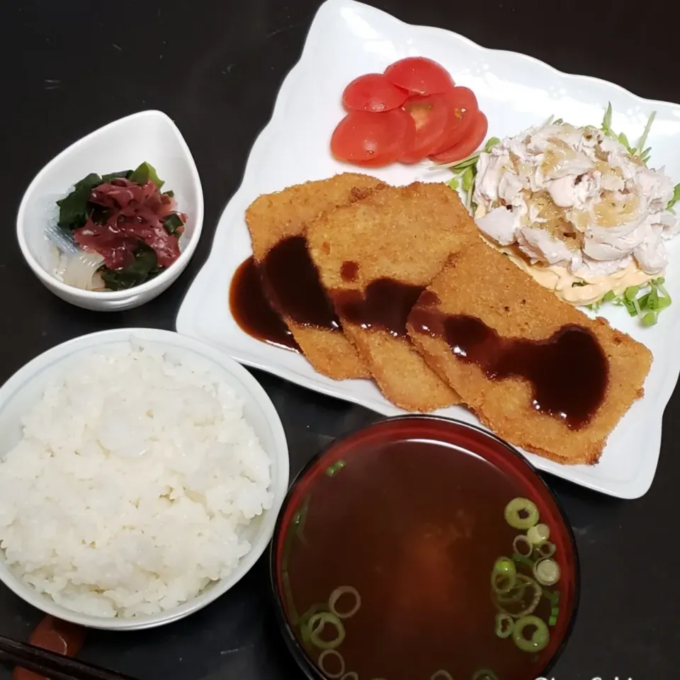 Snapdishの料理写真:ハムカツ|Yukiさん