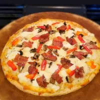 Bacon Cheesy Pizza|Harlea Mariaさん