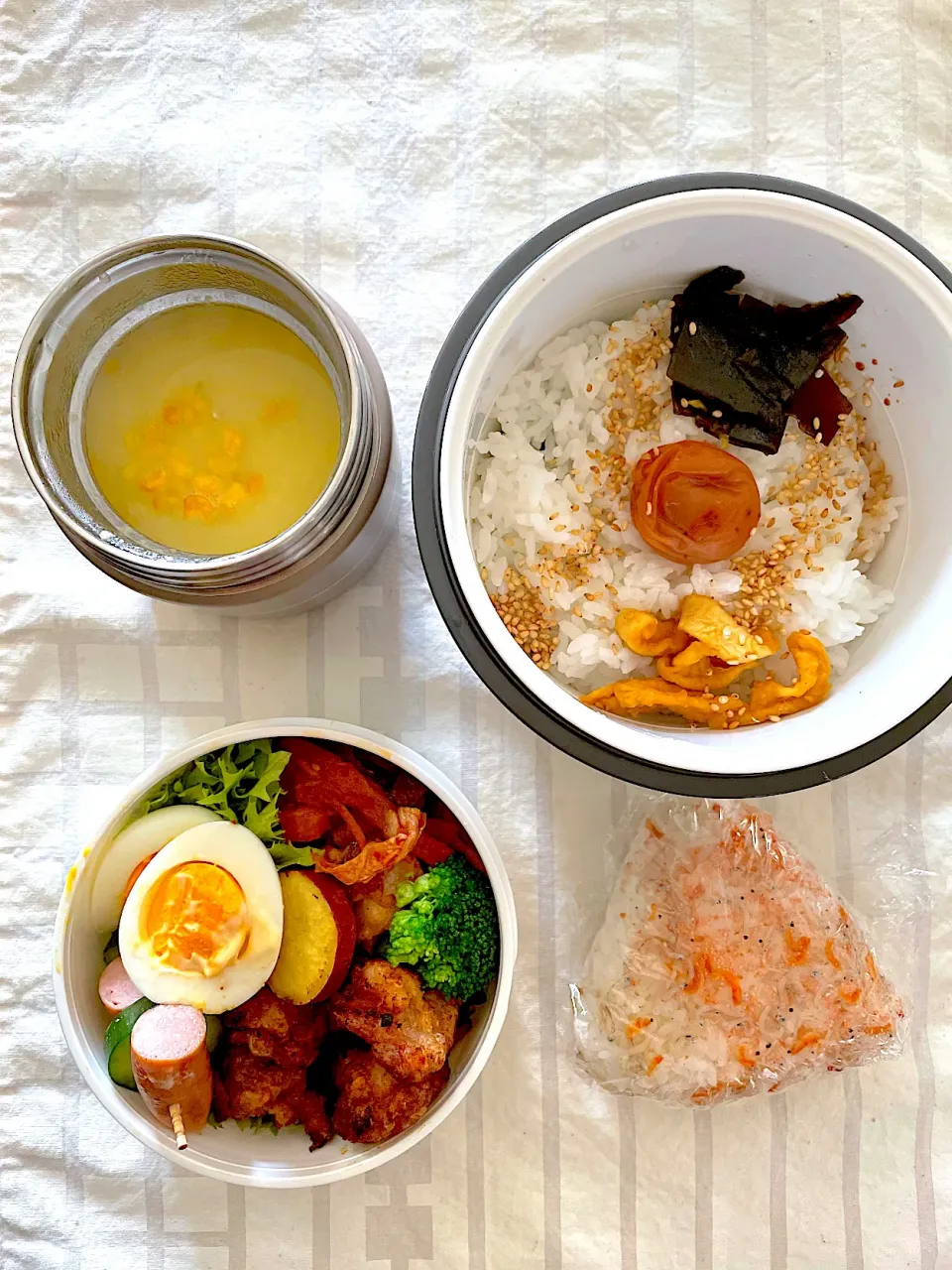 息子お弁当　カレー風味唐揚げ|sonokoさん