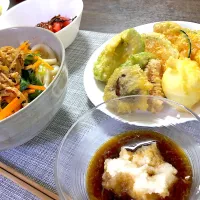 Snapdishの料理写真:天ぷら定食|chikaさん