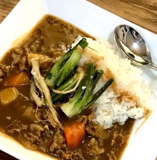 Snapdishの料理写真:パクチーカレー・・|ばくあんしゃさん