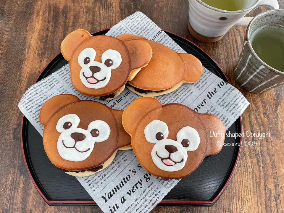 ダッフィーどら焼き🍵|かおるさん