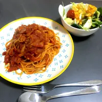 tomato sauce pasta|mihoさん