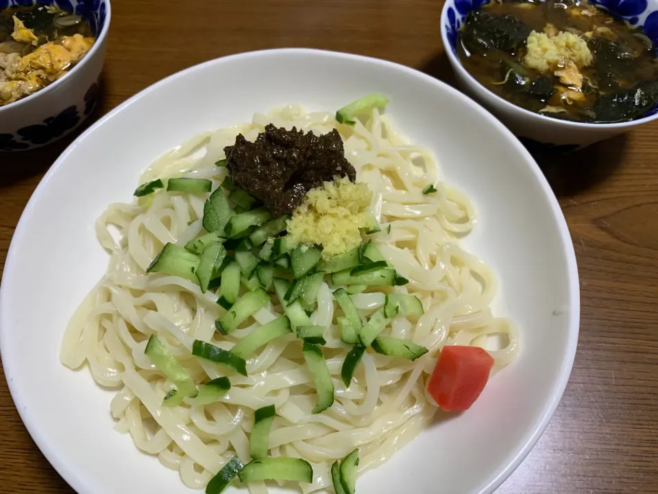 3月24日夜はじゃじゃ麺|とももさん