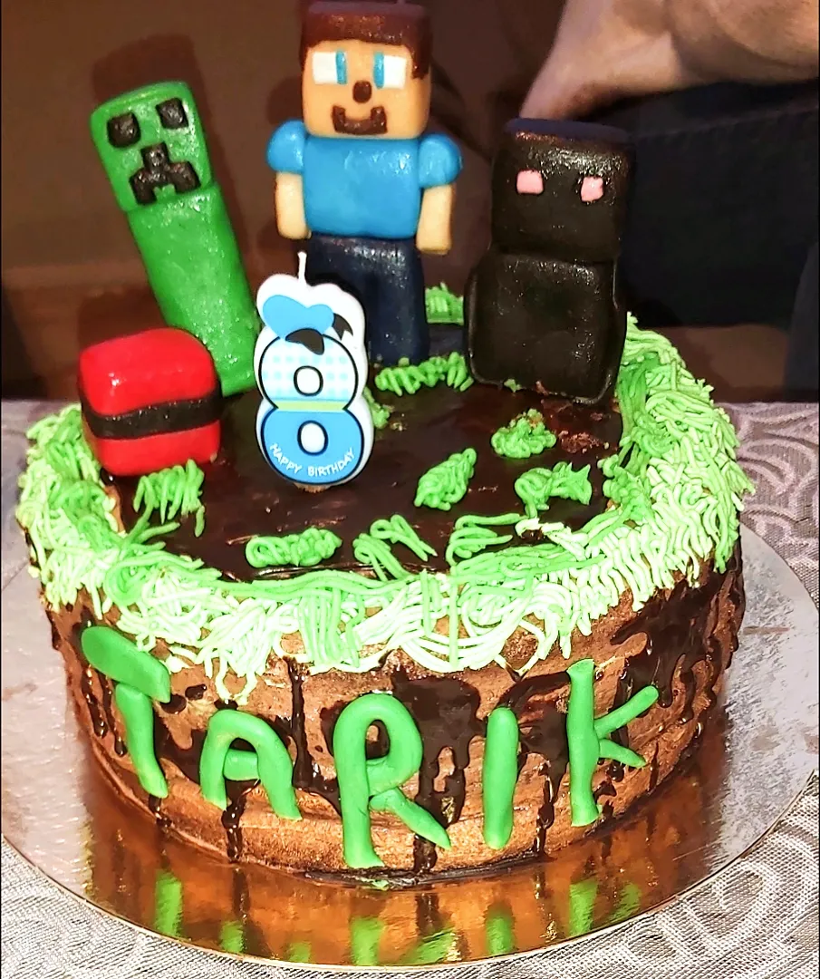 Snapdishの料理写真:minecraft  cake|rola co88さん