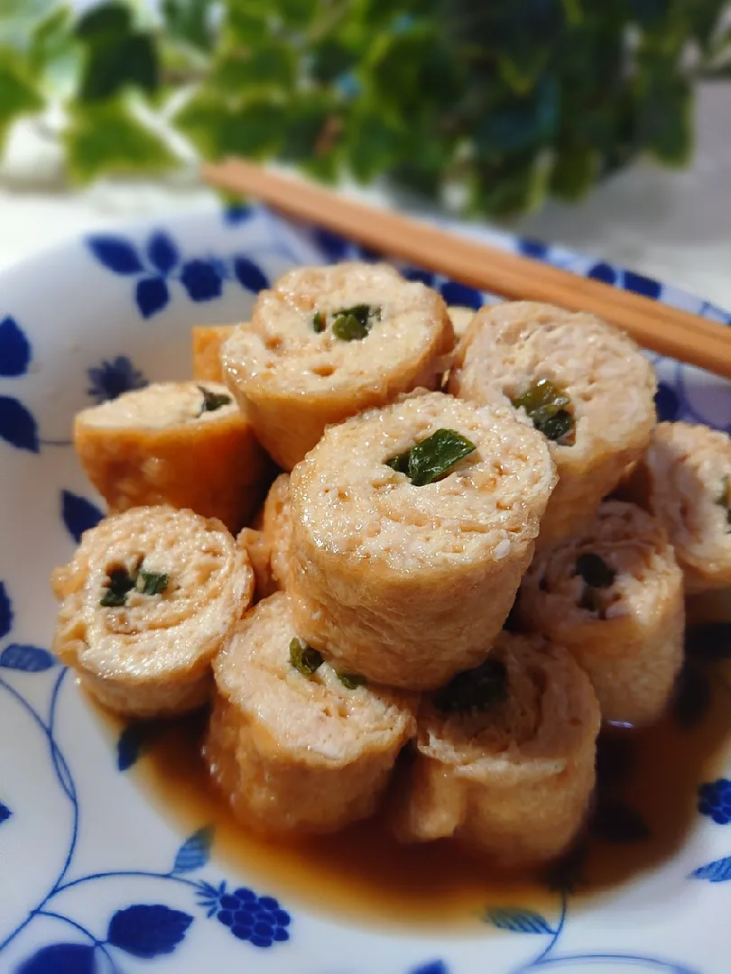 油あげひき肉ロール|ポトスさん