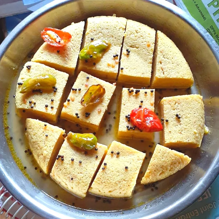 Snapdishの料理写真:dhokla|Lakshmiさん