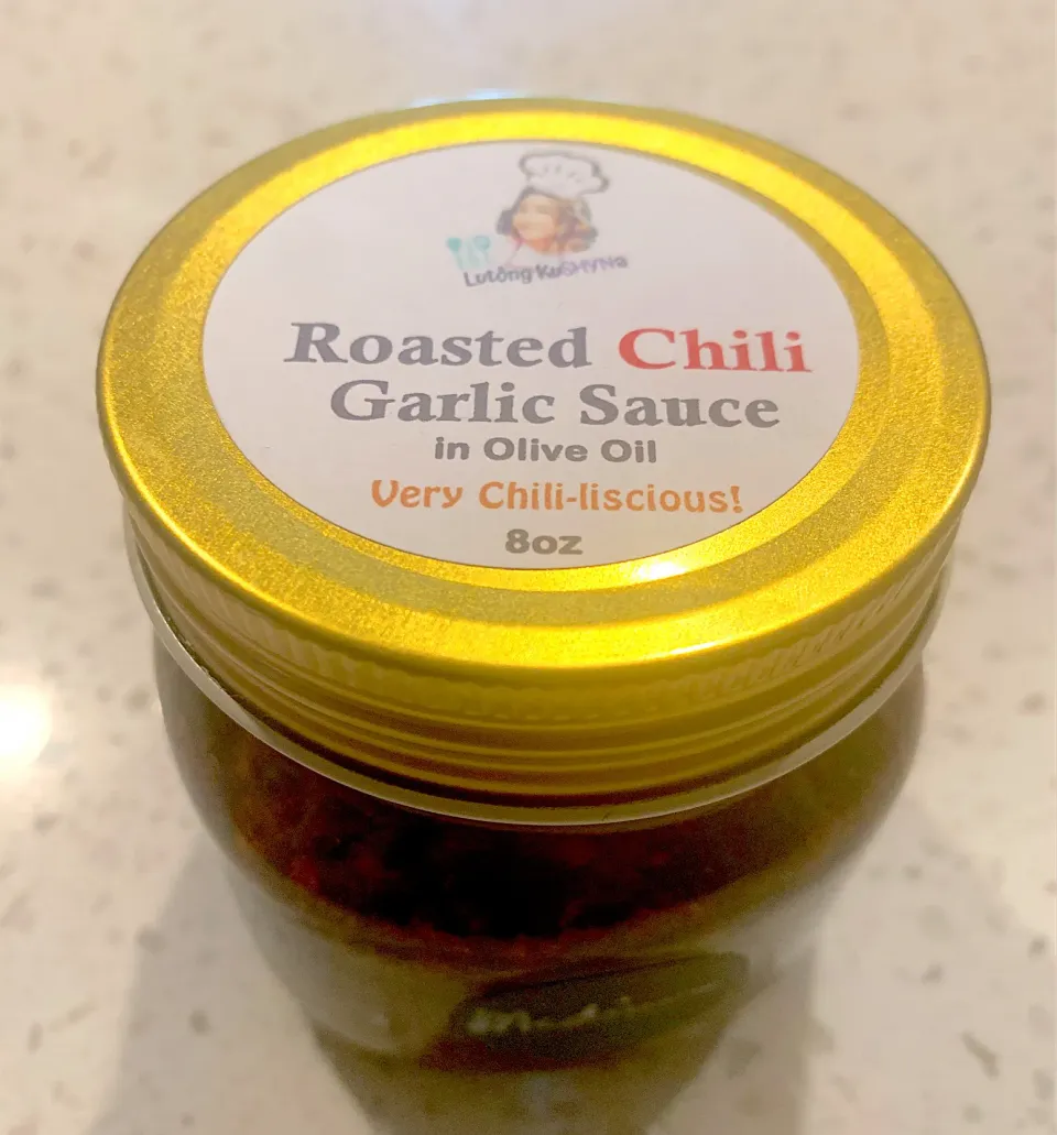 Homemade Roasted Chili garlic sauce🧄|🌺IAnneさん