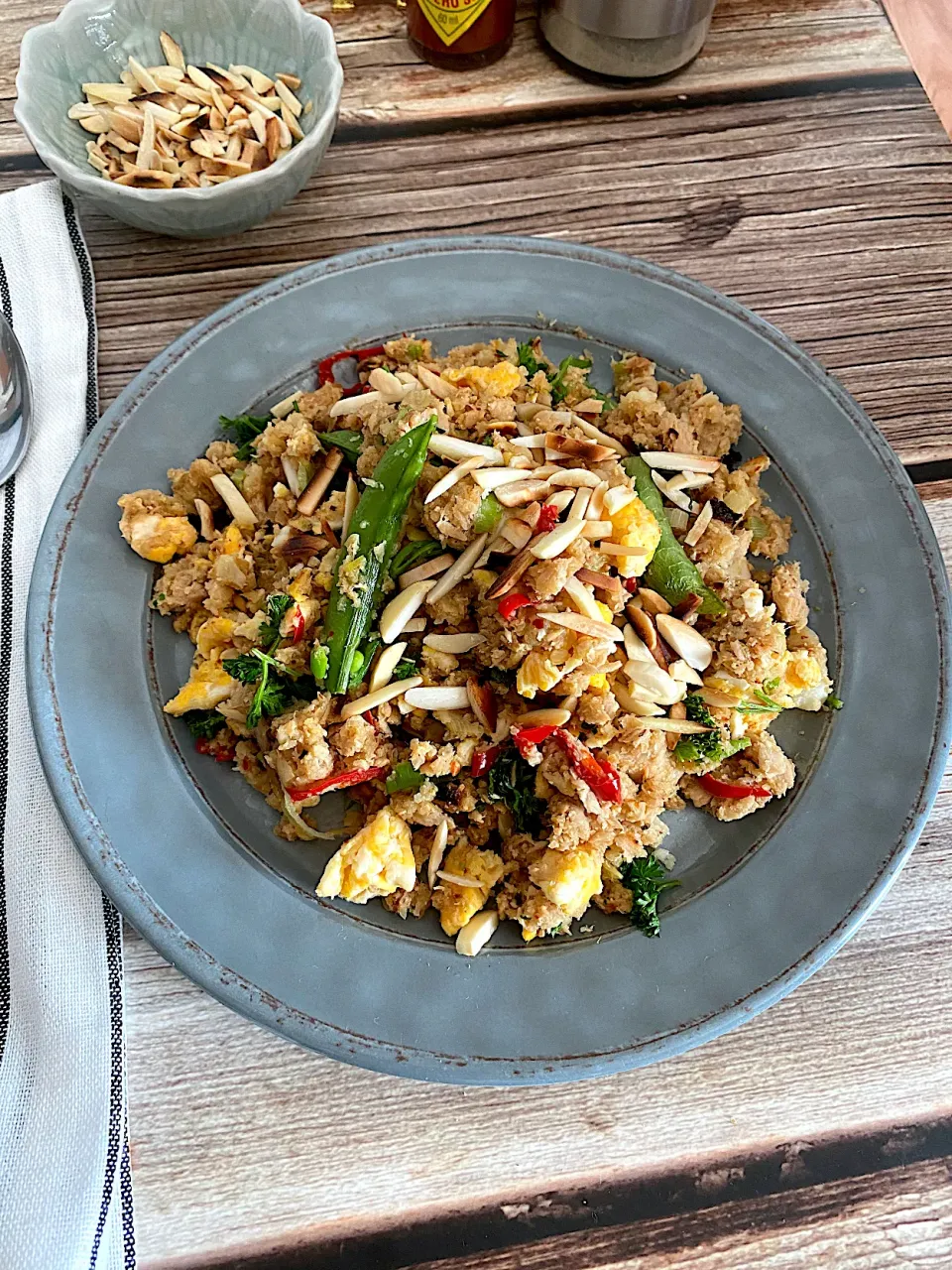 Cauliflower Fried-Rice with Tuna|Natchy🦋さん