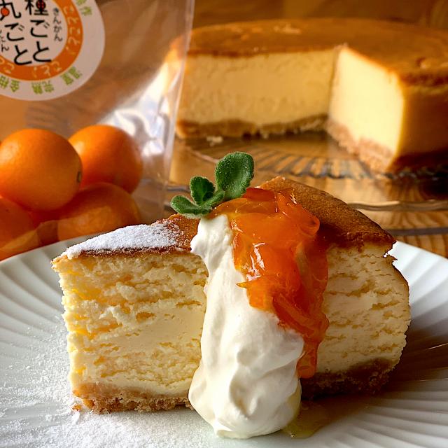 ニューヨークチーズケーキ 金柑マーマレード コンコンたぬき Snapdish スナップディッシュ Id ppna