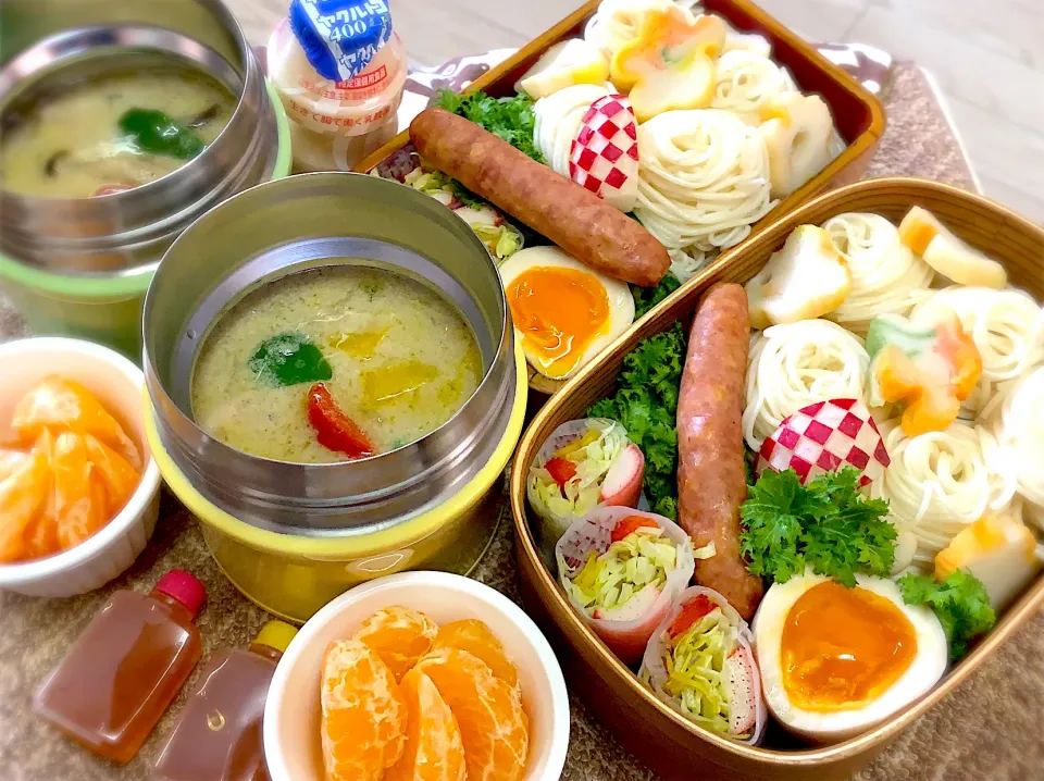 今日の夫婦弁⁽⁽ ◟(灬 ˊωˋ 灬)◞ ⁾⁾💕|桃実さん
