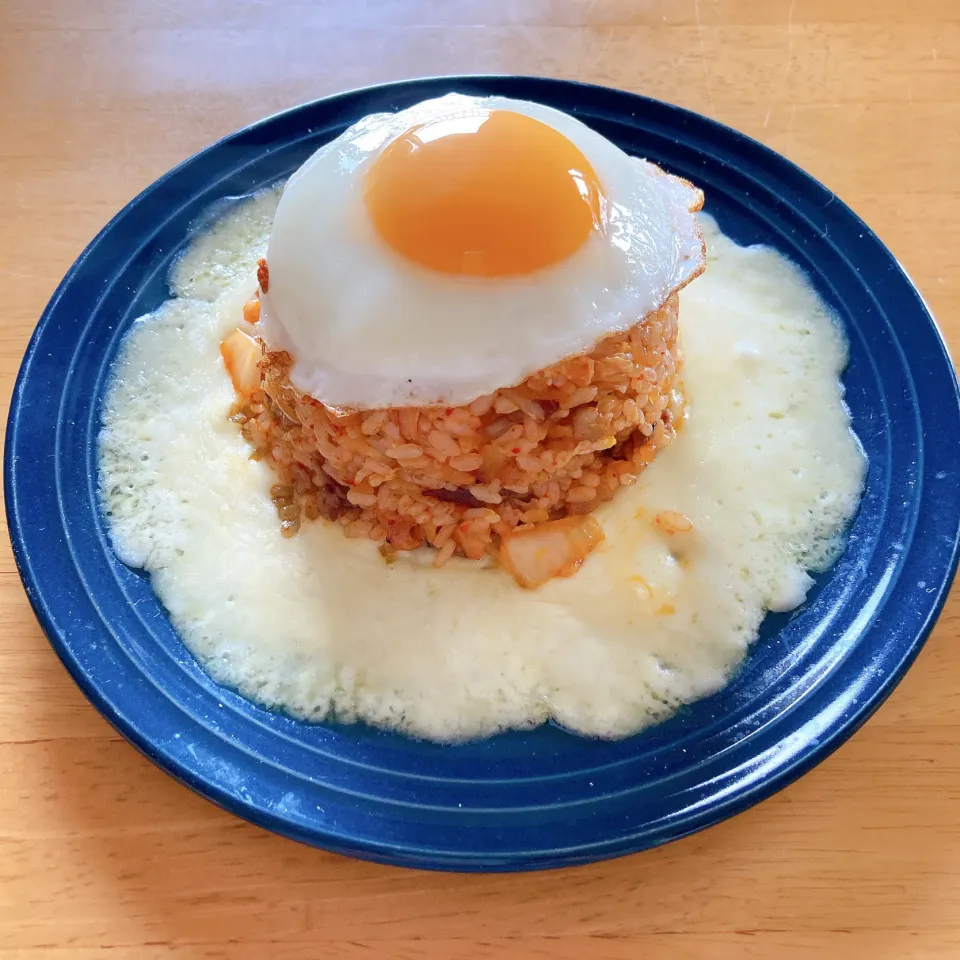 キムチーズチャーハン🍳|ちゃみこさん