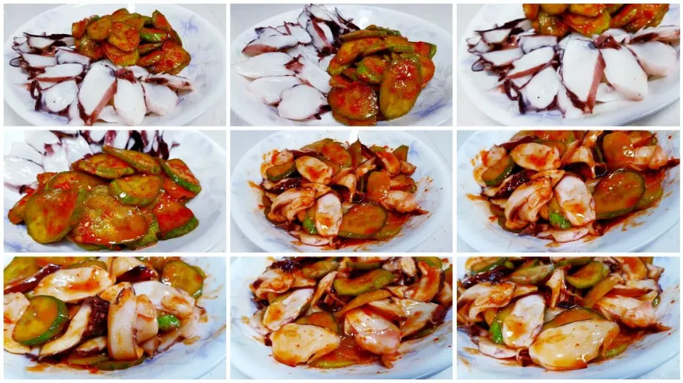 octopus with marinated cucumber|steven z.y.さん