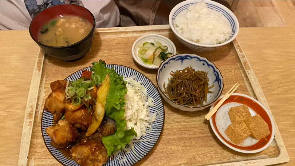 さち福やの唐揚げあんかけ定食|Morito Kamiyaさん