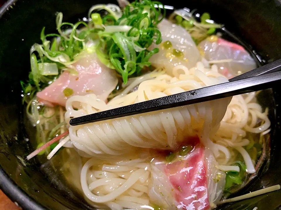 鯛わさそうめん|半田手延べそうめんの店 阿波や壱兆さん