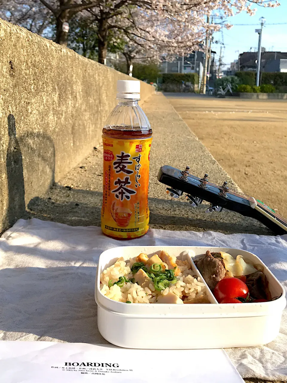 ジンギスカン風焼肉と筍の炊き込みご飯|Tak@さん