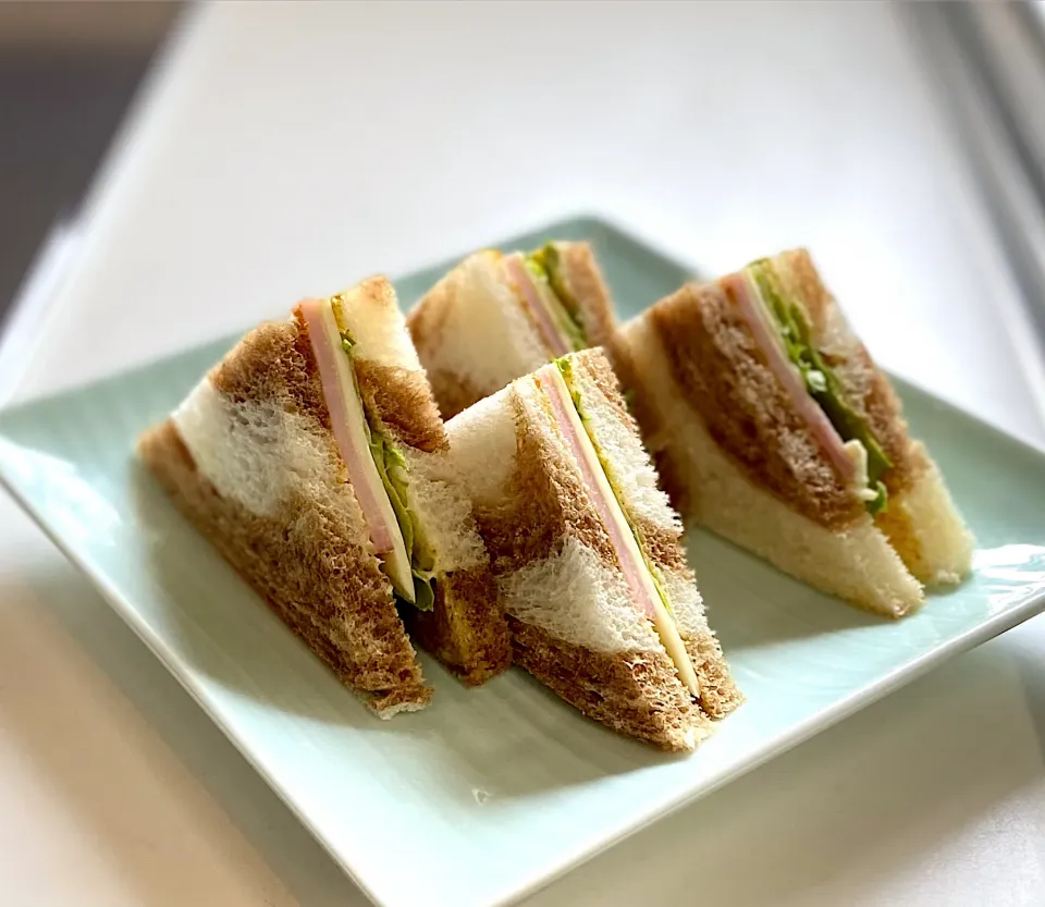 カレーマヨのサンドイッチ|かっちゃん杉さん