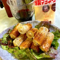 パパ氏さんの料理 焦がし醤油の香りがそそる‼️燻製マヨネーズで簡単おツマミ🍺