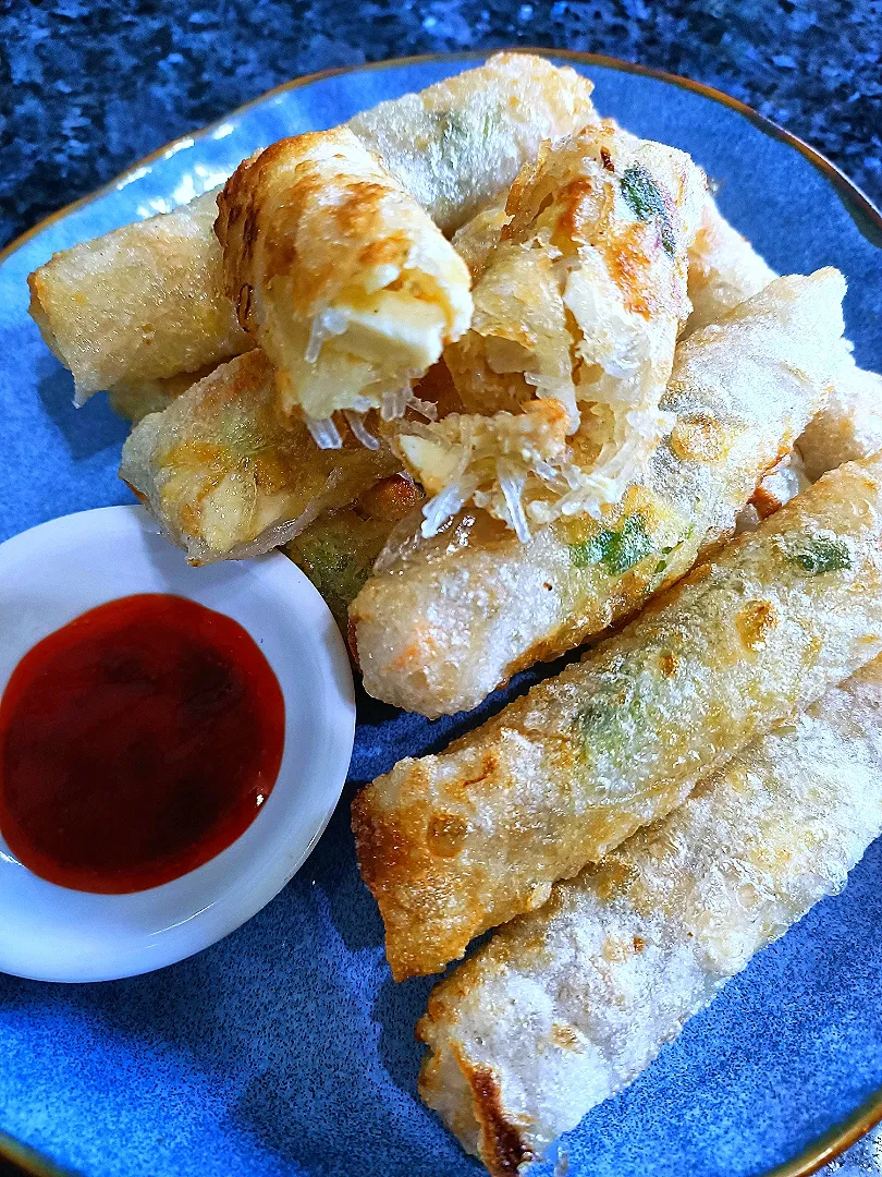 Vegetarian vietnamese fried spring rolls 😋🤤|Fatmamaさん