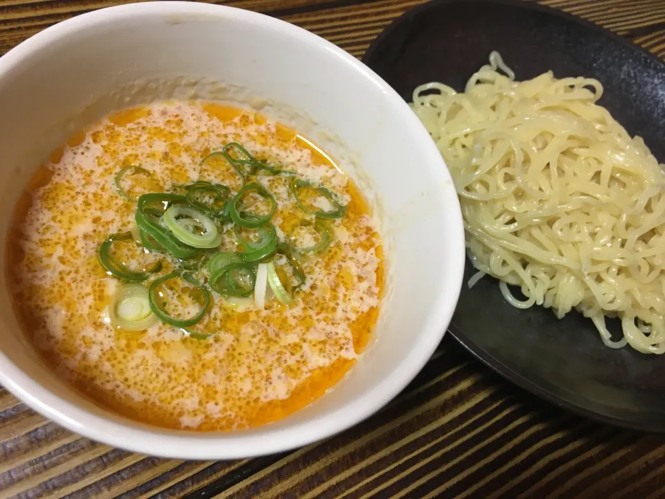 Snapdishの料理写真:豆乳ごま坦々つけ麺|ようか✩.*˚さん