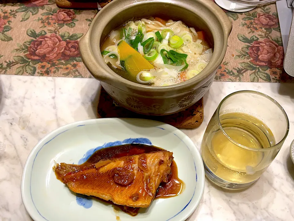 赤魚と煮込みうどん|kenさん