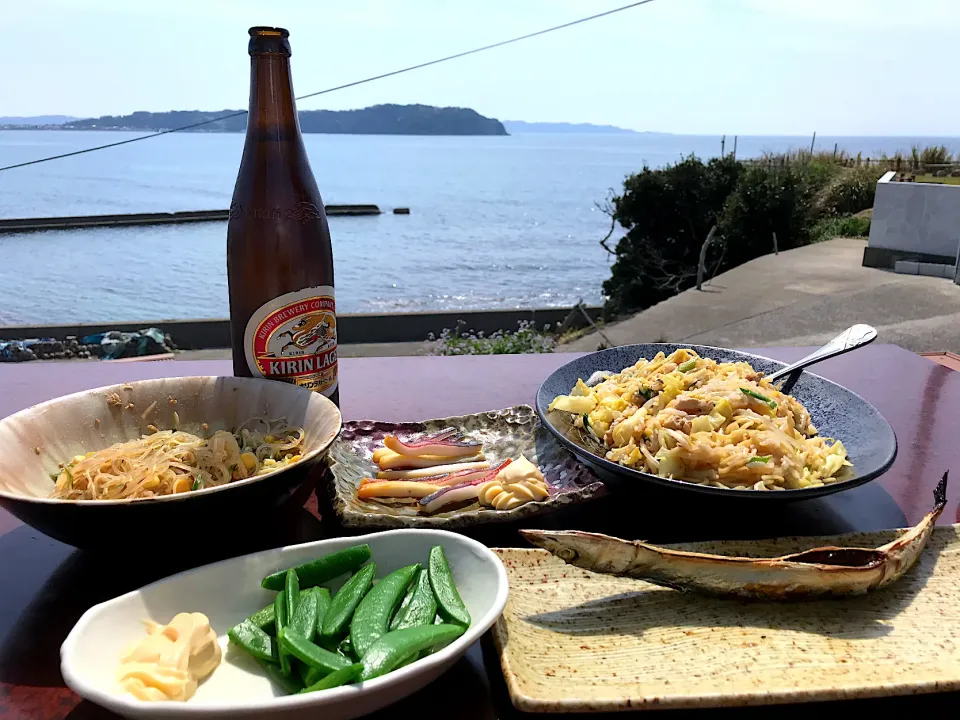 2021.3.27 デッキdeランチ🍻🍻🍻|ゆみずさん