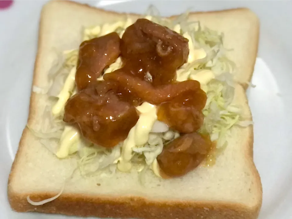 ☆焼き鳥缶で簡単サンド|まぁたんさん