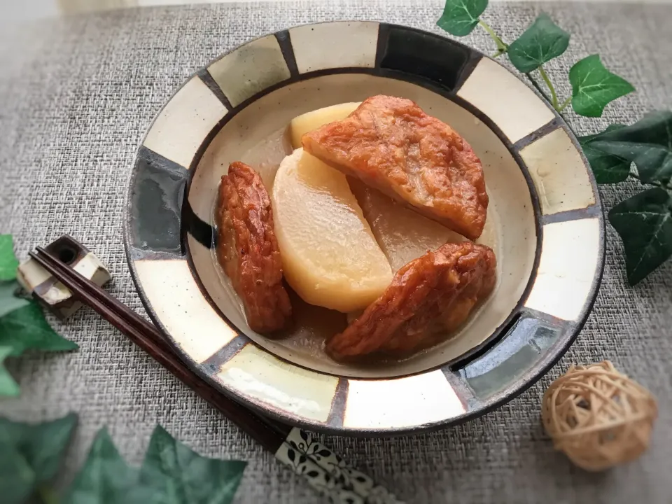 大根と野菜さつま揚げの含め煮|まなまな♡さん