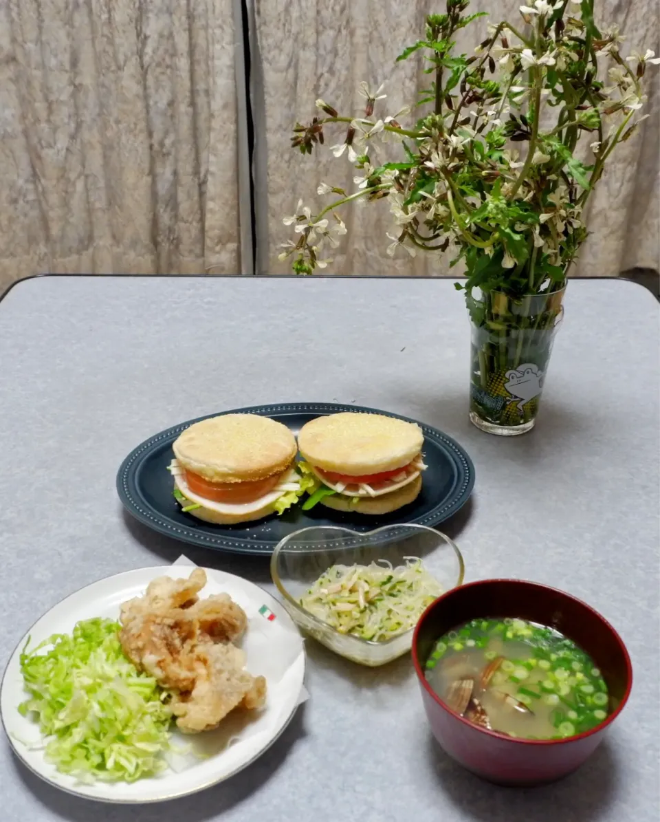 これもお花見？晩ご飯|Orie Uekiさん