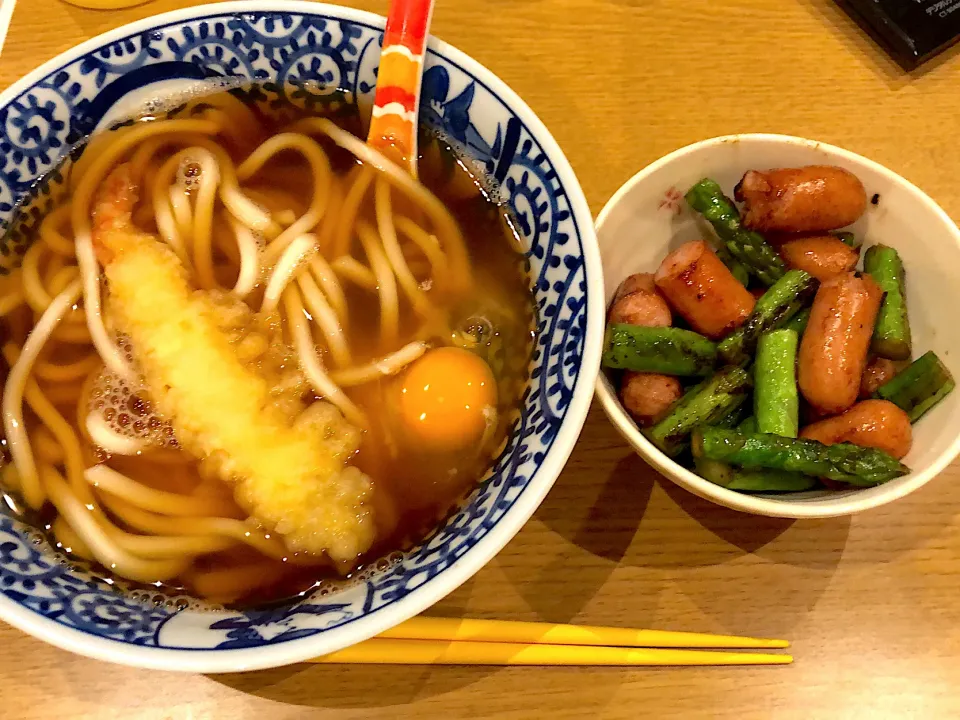 海老天うどん|まるたさん