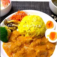 Snapdishの料理写真:バターチキンカレー🧈|o.d.a.さん