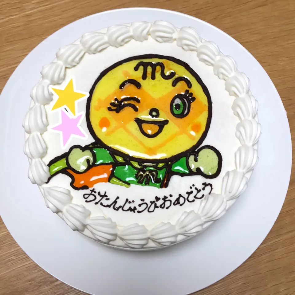 メロンパンナちゃんケーキ🎂|さつまいもさん