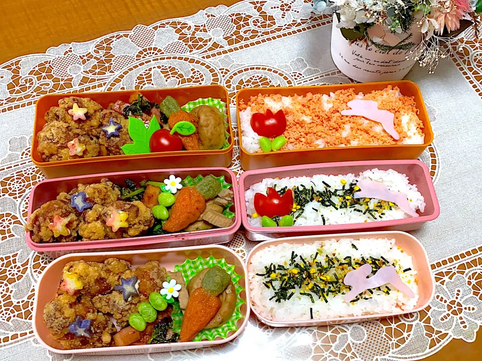 今日はパパもママもお弁当😊娘にも置き弁💕|makoさん