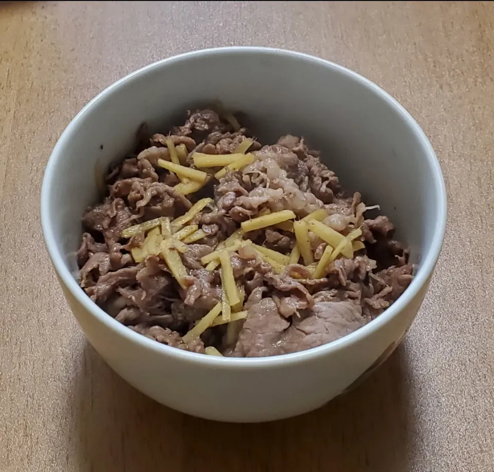 ナナの料理　牛肉の生姜しぐれ|ナナさん