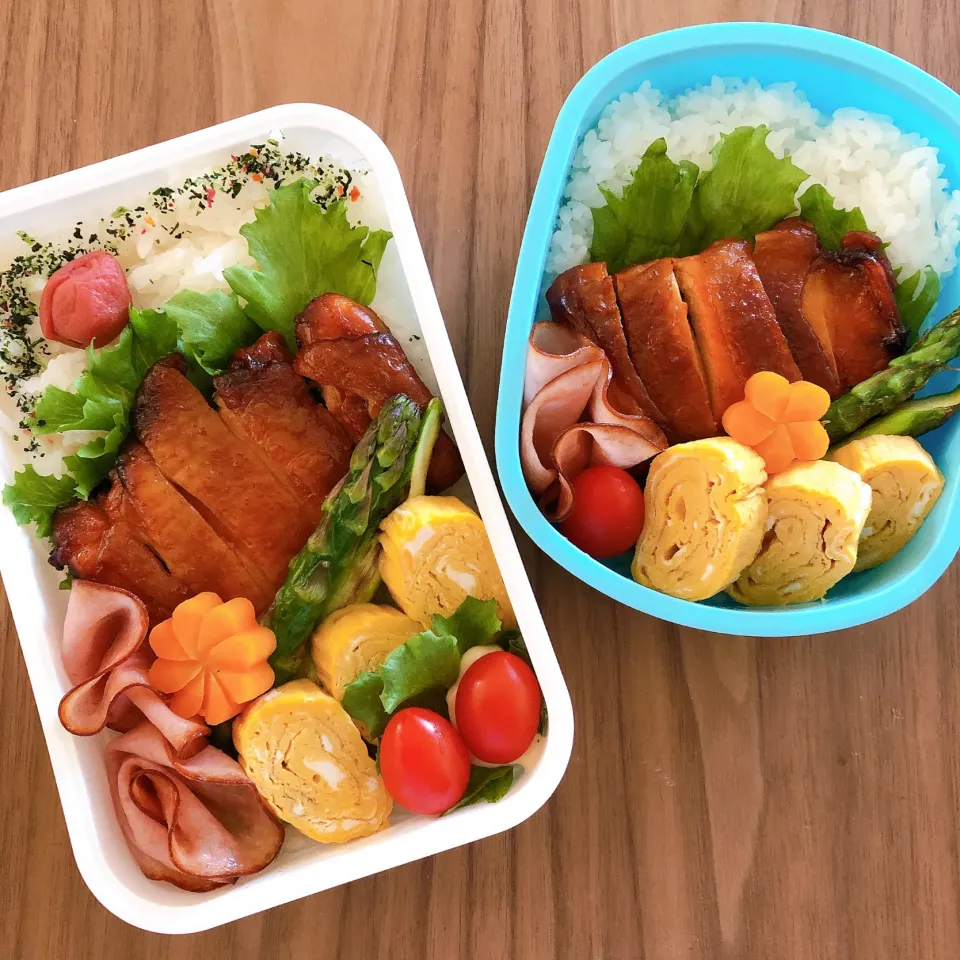 Snapdishの料理写真:照り焼きチキン弁当|emichococo625さん