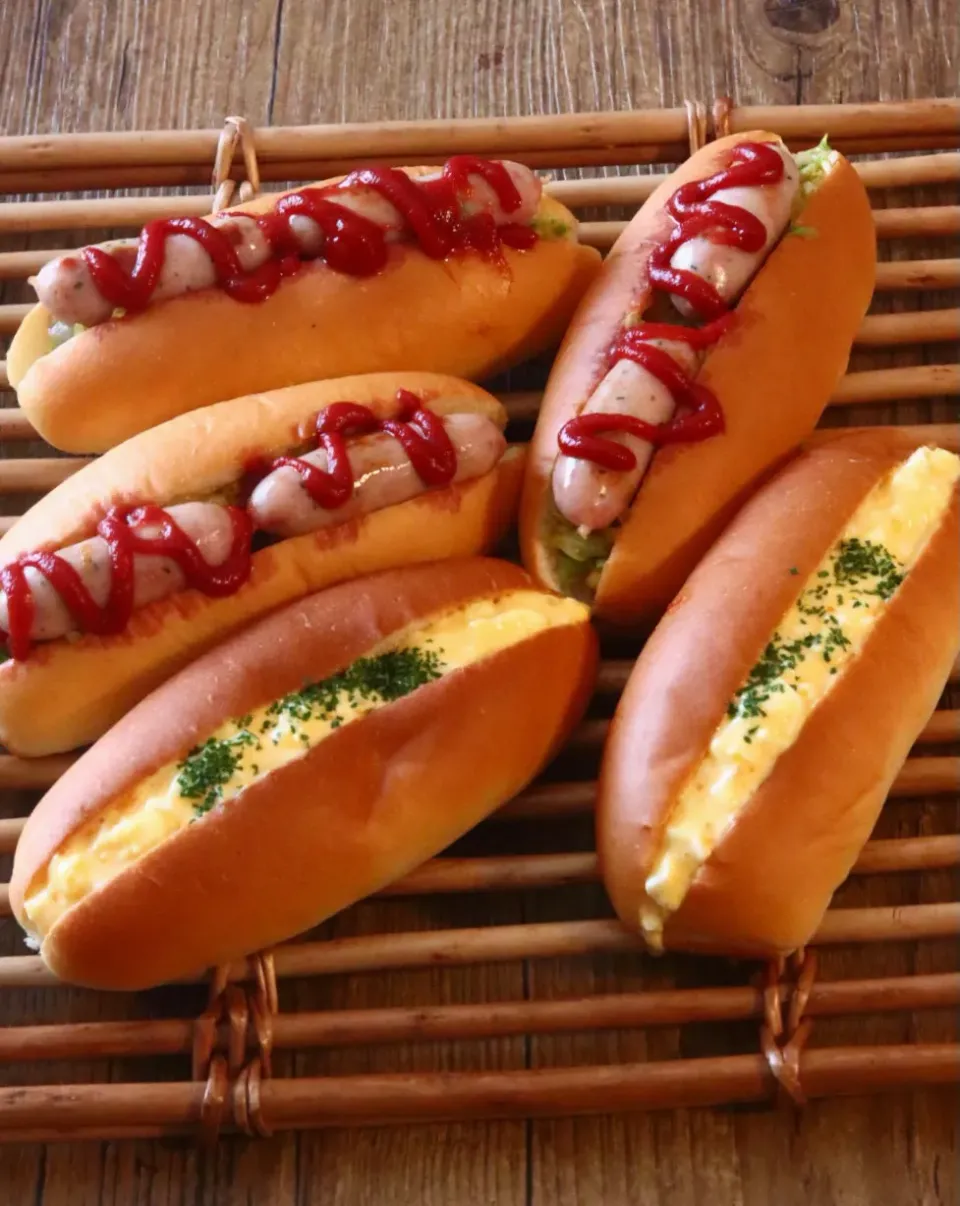 Snapdishの料理写真:ホットドッグ🌭|ROSE & ROSEさん