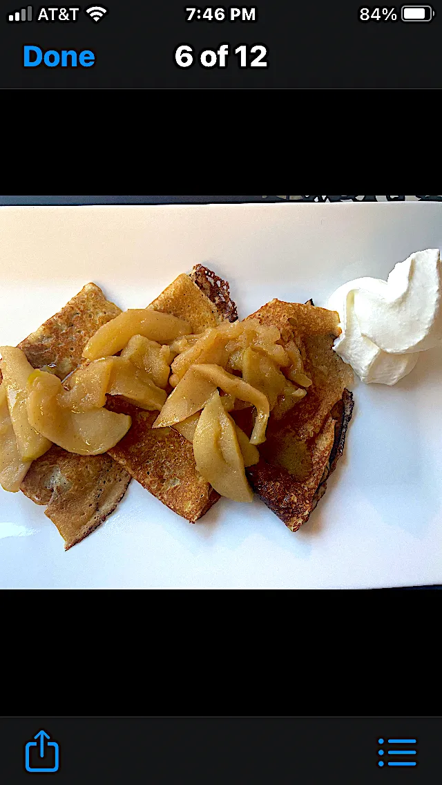 Apple Calvados Crepes|Christine pavelkaさん