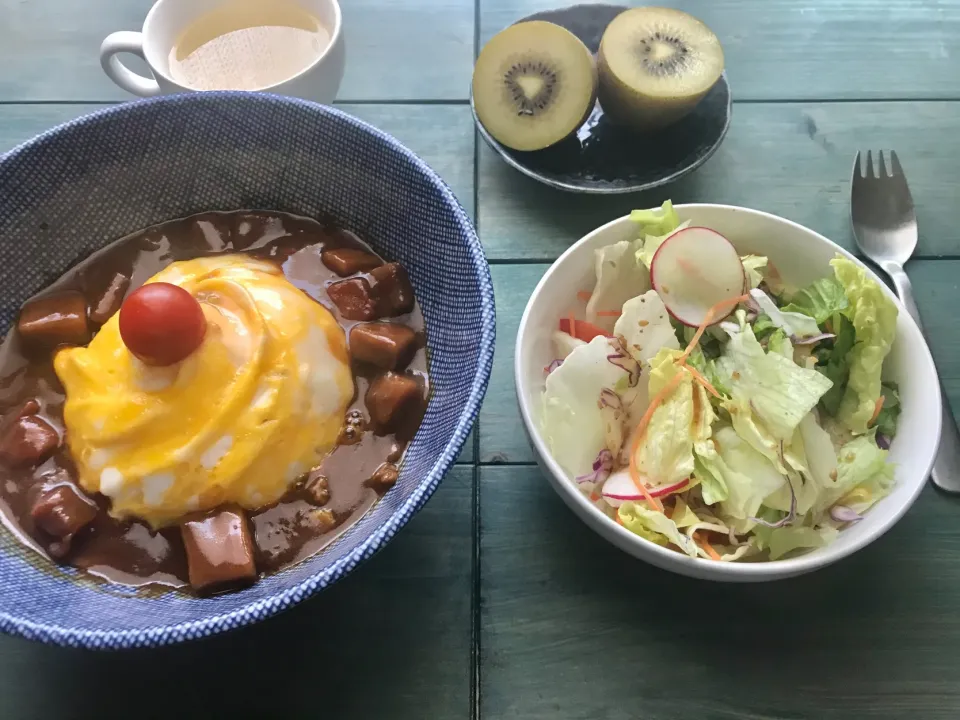 カレー丼|つぶあんさん