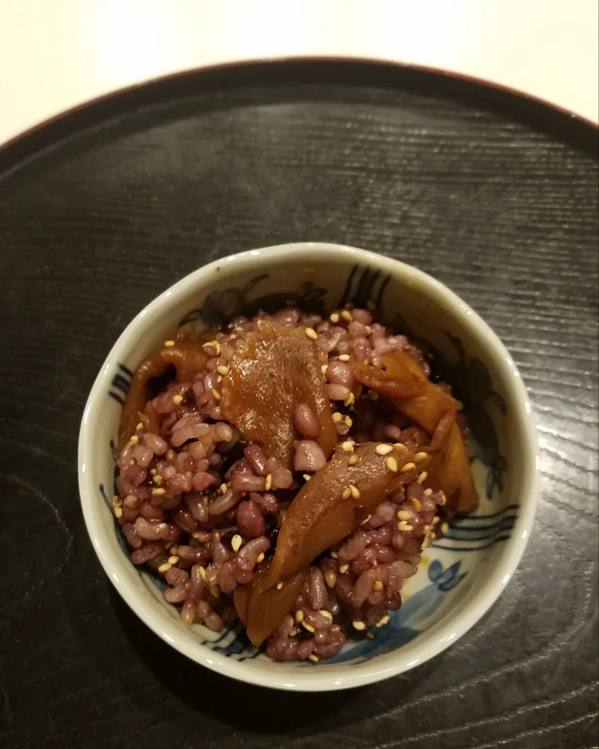 雑穀米で生姜煮の混ぜご飯|ポロポロさん